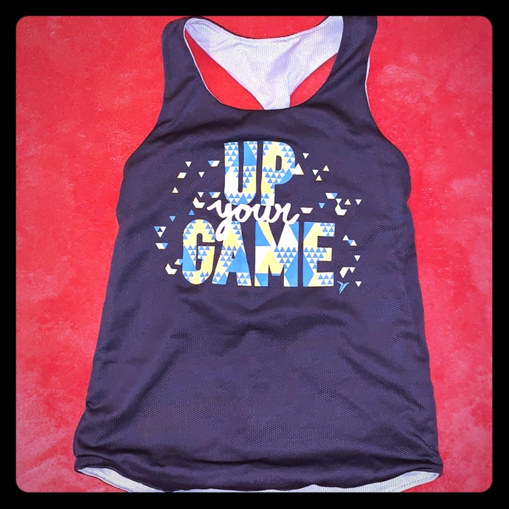 Girls size 6 reversible top